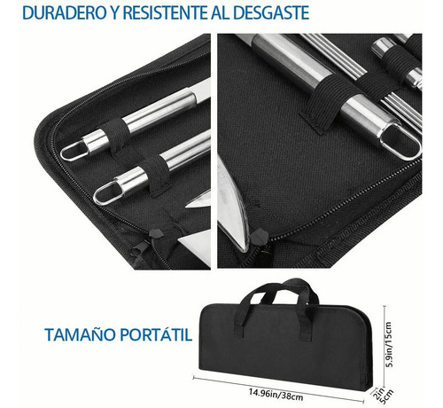 Bbq Tools Set Rabbitstorm- Set De 18 Utensilios Y Cubiertos
