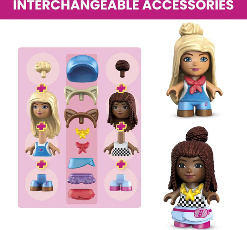 Juego De Construcción De Juguetes Para Caballos Mega Barbie