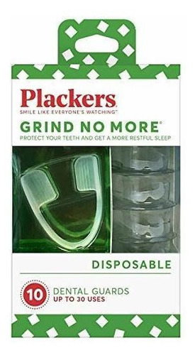 Plackers Guardias Bucales Para No Rechinar Los Dientes, Uso 