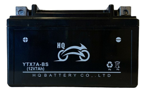 Bateria Ytx7a Activada Hq