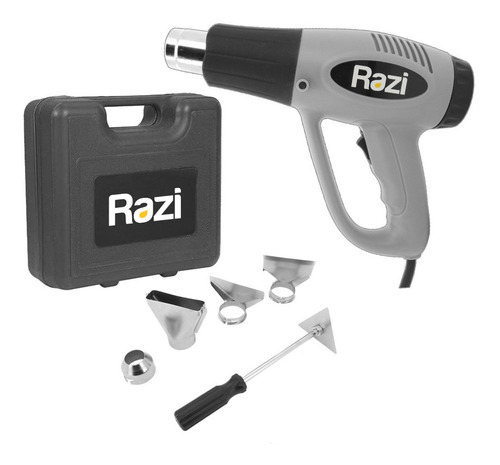 Imagem 2 de 2 de Soprador Térmico Com Acessórios, 2000w, 220v - Razi 21147