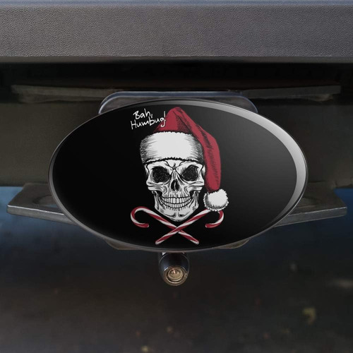 Bah Humbug Oval Tow Trailer Hitch Cover Plug Insert
