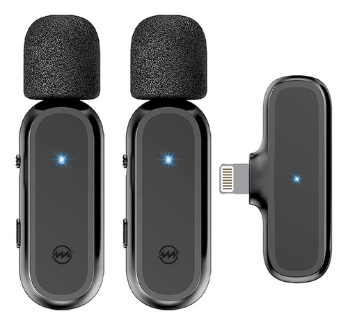 Newware Wireless Lavalier Microphones Para iPhone iPad, Micr