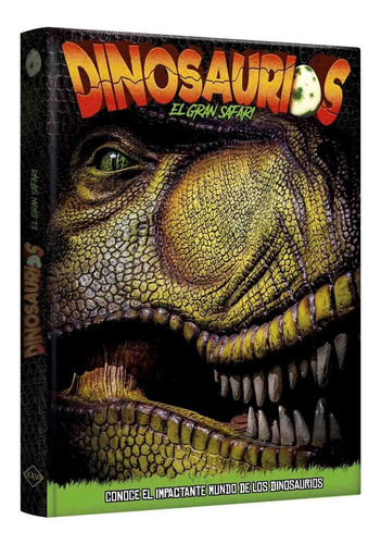 Libro Dinosaurios El Gran Safari Para Niños + Dvd