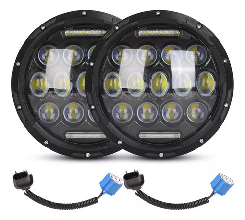 Faro Led De 7 Pulgadas Para 53-77 Ford F100 F250 F350