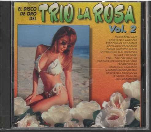 Cd - Trio La Rosa Vol. 2 / El Disco De Oro - Original/new