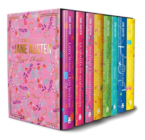 Imagen 1 de 2 de Complete Works Of Jane Austen - Fondo - 8 Libros Ingles /