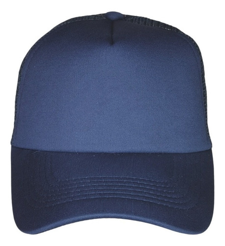 1 Gorra Lisa De Malla Esponja Trucker Camionero P/ Sublimar