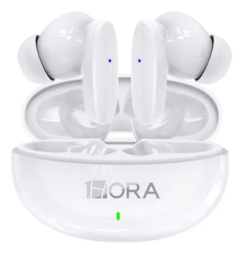 comprar Audífonos In-ear Inalámbricos 1hora Aut205 Blanco Auriculares Inalambricos Bluetooth 5.3 Con Microfono