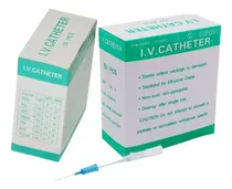 Comprar 50 Agujas Para Perforar Piercing Cateter Yelco Una Medida