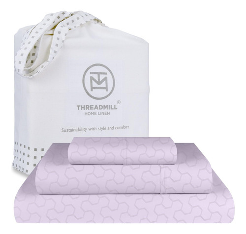 Juego De Sábanas Para Cama Individual De Algodón Threadmill