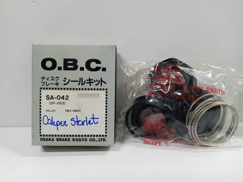 Kit Caliper Antiruido Toyota Corolla Araya Sky Starlet