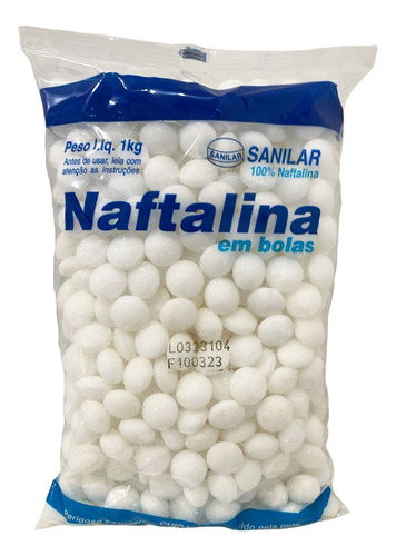 Naftalina Bolas 1kg (excelente Qualidade )