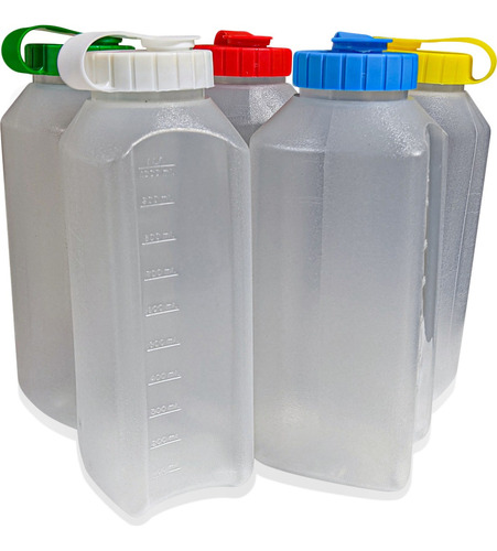 12 Termo Cooler Pote Plastico 1000ml 8293 Simple Solution