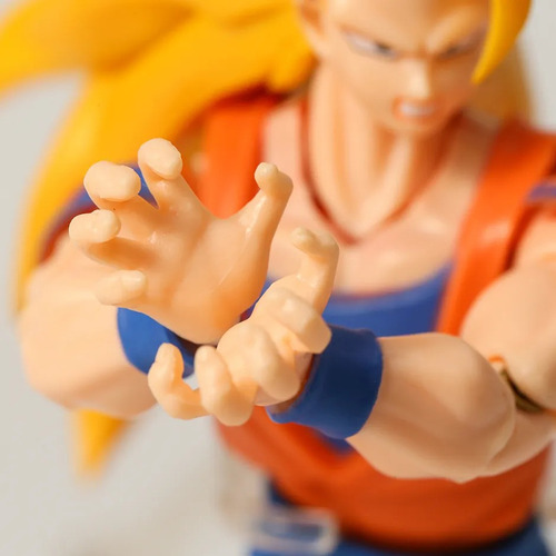 Figura De Acción De Dragon Ball Z Shf Super Saiyan 3 De Son