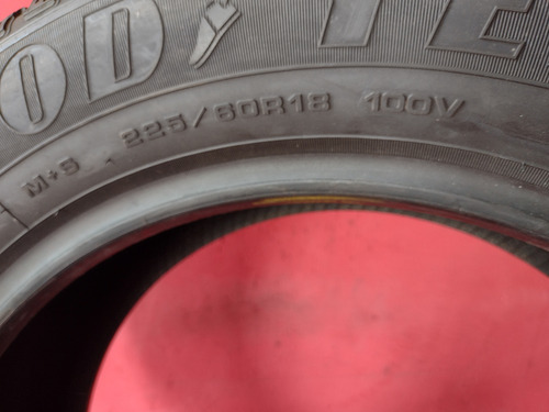Pneu 225 60 Aro 18 Goodyear Efficientgrip Suv Usado Meia Vid (Usado)