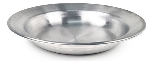 Plato Hondo Aluminio Real 23 Cm