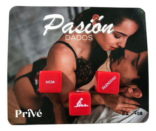 Dados Íntimos Juego Para Parejas Seducción Prive