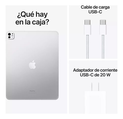 iPad Apple Pro 13" (Wifi+Cellular) 512GB Plata