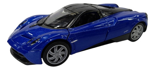 Pagani Huayra, Escala 1:36 Welly. 11,5cms. Azul.