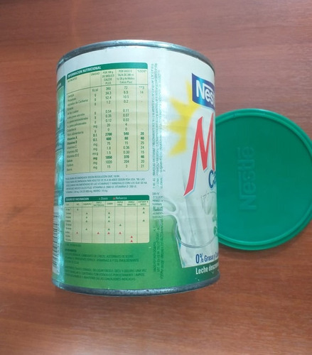 Antigua Lata Vacia De Molico Calcio Plus Leche En Polvo 2003 (Usado)
