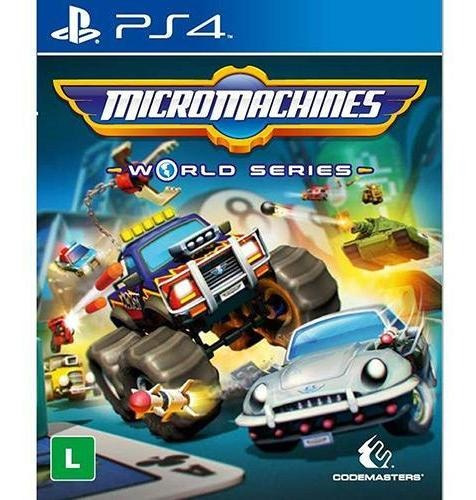 Jogo Micromachines World Series Ps4 Usado Mídia Física