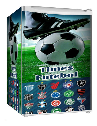 Adesivo Envelopamento De Frigobar Time De Fl021md65 Futebol