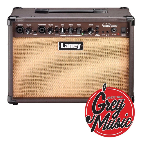 Amplificador Guitarra Laney La30d Acústica 30w 2x6,5