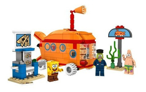 Lego Bob Esponja Set 3830 parte inferior de bikini Express Hoja De Pegatinas-Nuevo 