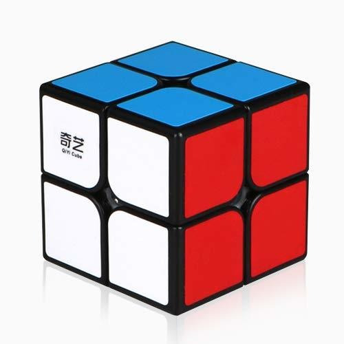 Qiyi Qidi Velocidad Cube 2x2- Lisa Pegatina De Luz Zc5na