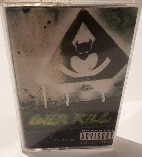 Overkill  W.f.o Cassette Original 1994 U.s.a 