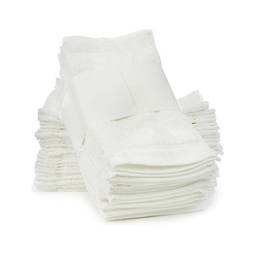  892 101 01 Washcloth Set Of 24 White