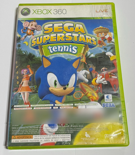 Sega Superstar Tennis Juego Original Xbox 360