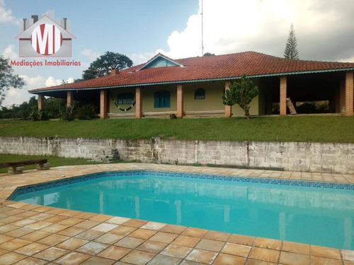 Imagem 12 de 30 de Chácara Maravilhosa Com Escritura, 03 Dormitórios, Piscina, Espaço Gourmet, Pomar À Venda, 2900 M² Por R$ 480.000 - Zona Rural - Pinhalzinho/sp - Ch0426