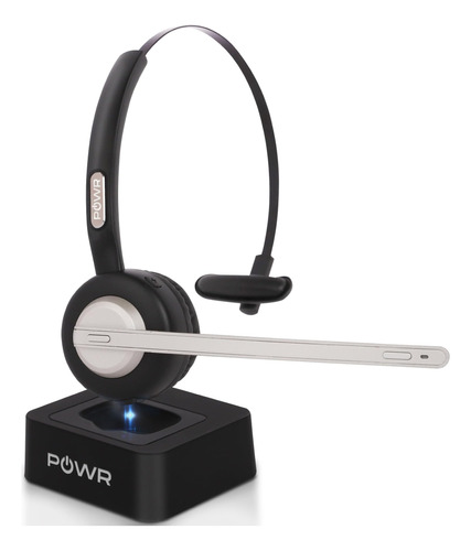 Powr Auriculares Inalámbricos Bluetooth Con Micrófono Y Base