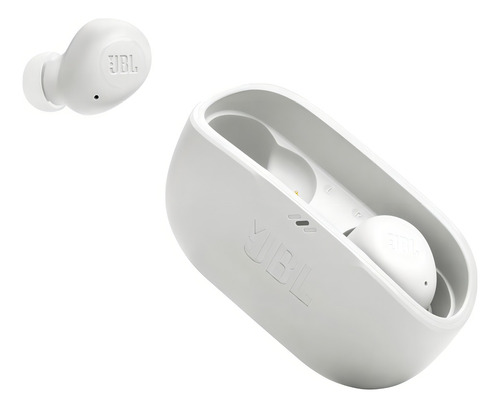 Audifonos Jbl Wave Buds Tws Auriculares Intraaurales True Wi Color Blanco