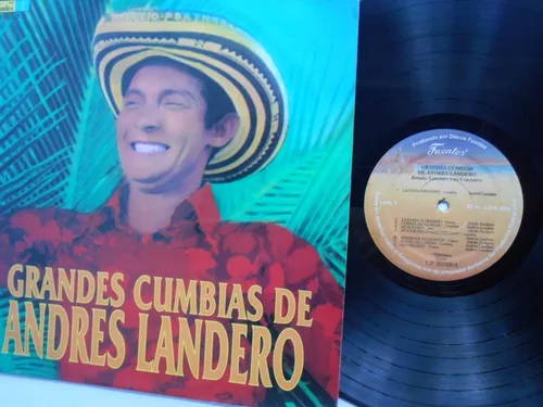 Andres Landero Y Su Conjunto Grandes Cumbias Lp Vinilo 1995 (Usado)