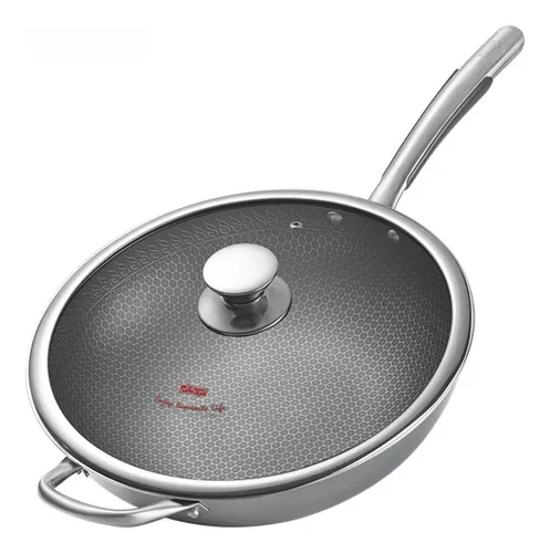 Sartén Wok Dsp Professional Cs004-w34 5.5l C/tapa