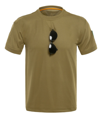 Camiseta De Entrenamiento Al Aire Libre Para Hombre, Elástic