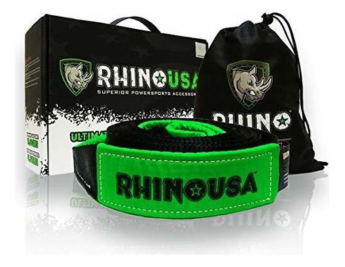 Dos Correas De Recuperacion De Rhino Usa Verde Y Negro