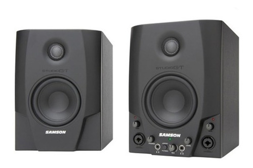 Monitores De Estudio Activos Samson Sgt4 Usb Por Par