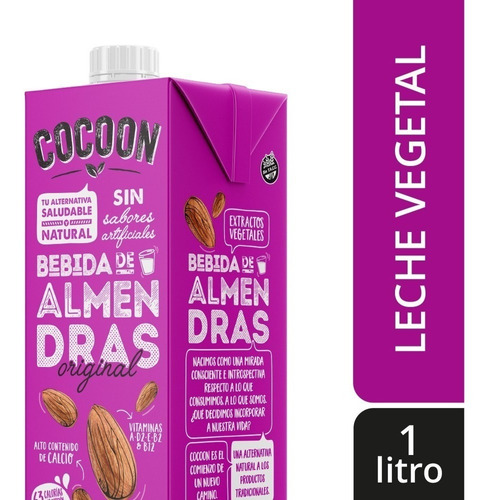 Bebida De Almendras Cocoon Original 1l