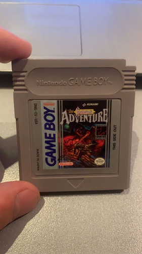 The Castlevania Adventure Game Boy Cartucho