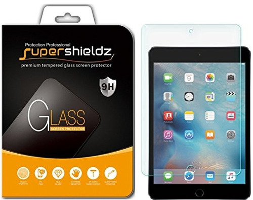Supershieldz Para Apple iPad Mini 3/2 Y iPad Mini Vidrio Tem