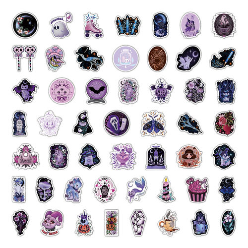 Pegatinas De Graffiti De Bruja Gótica Para Halloween Calcom