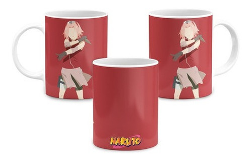 Caneca Sakura Haruno Minimalista - Naruto