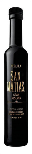 Pack De 12 Tequila San Matias Añejo Gran Reserva Mini 50 Ml