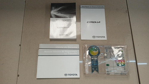 Manual Proprietário Toyota Corolla 2016 2017 Com Detalhe