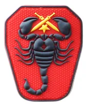 Comprar Parche Scorpion Pvc Militar Tactico Gotcha Paintball Airsoft