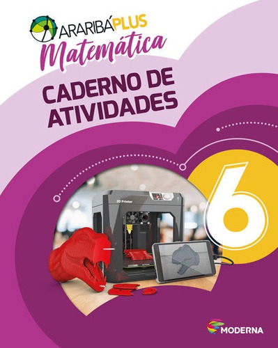 Araribá Plus Matemática Caderno De Atividades 6º Ano, De A Moderna. Editora Moderna (didaticos), Capa Mole Em Português